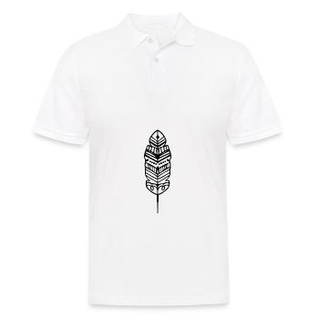 Tronc Ressort Form Maori Tattoo Ancient Tribe - Polo Homme - blanc - Devant - Kai (181cm)