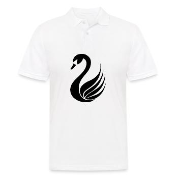 Cygnes cygnes - Polo Homme - blanc - Devant - Kai (181cm)