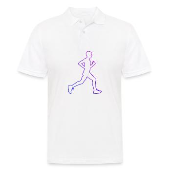Cross Country Running Course Jogging Femme - Polo Homme - blanc - Devant - Kai (181cm)