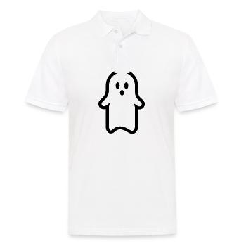 Ghost - Men's Polo Shirt - white - Front - Kai (181cm)