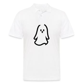 Ghost - Men's Polo Shirt - white - Front - Kai (181cm)