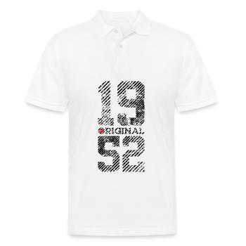 74TH BIRTHDAY VINTAGE ORIGINAL 1952 - Men's Polo Shirt - white - Front - Kai (181cm)