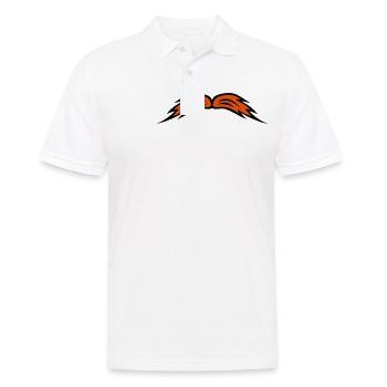 papi Schnurrbart kühler Vater im Jahr 1610 - Männer Poloshirt - Weiß - Vorne - Kai (181cm)