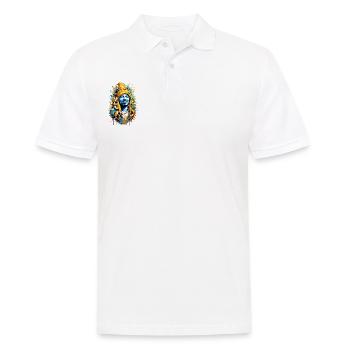 Homme banane - Polo Homme - blanc - Devant - Kai (181cm)