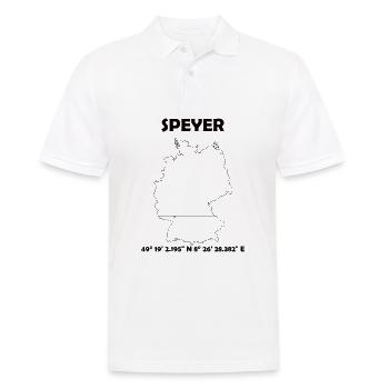 Speyer Carte - Polo Homme - blanc - Devant - Kai (181cm)