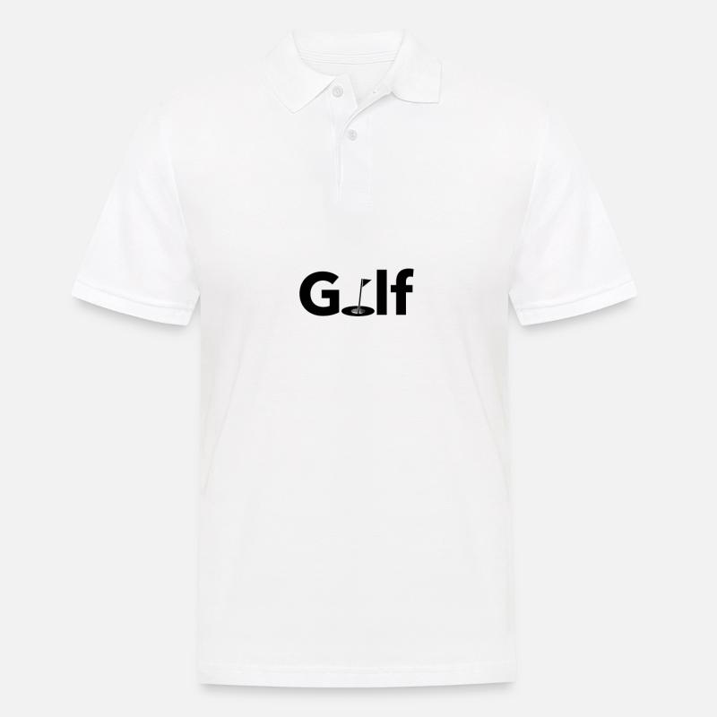 Golf | Golfeuse golfeuse - Polo Homme - blanc