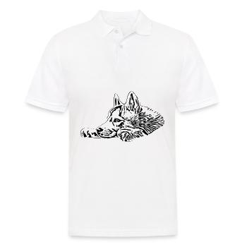 Husky - Polo Homme - blanc - Devant - Kai (181cm)