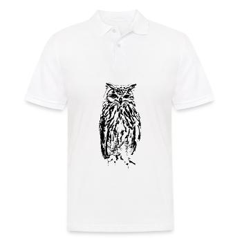 hibou - Polo Homme - blanc - Devant - Kai (181cm)