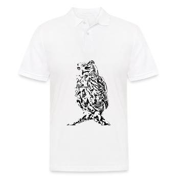 hibou - Polo Homme - blanc - Devant - Kai (181cm)