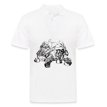 tortue - Polo Homme - blanc - Devant - Kai (181cm)