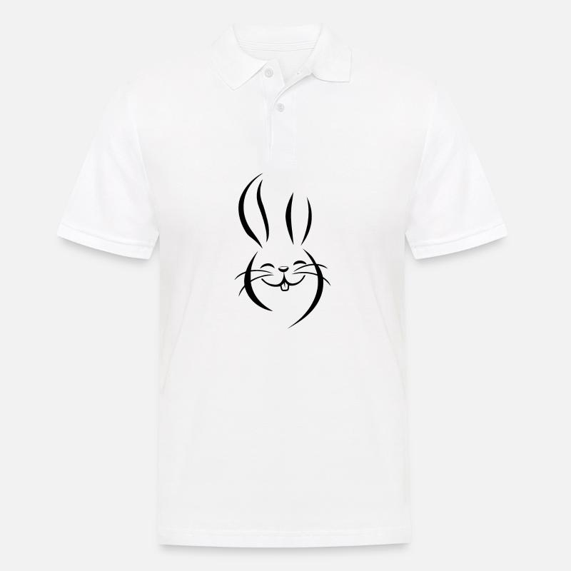 Rabbit Rabbit - Men's Polo Shirt - white