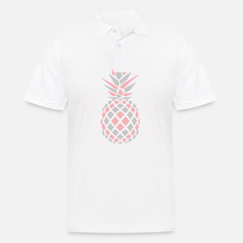Einfach gute Ananas - Männer Poloshirt - Weiß
