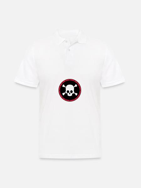 *** Pirate *** - Men's Polo Shirt - white