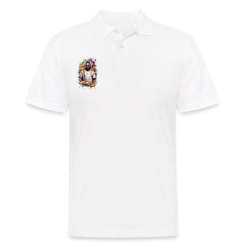 Homme banane - Polo Homme - blanc - Devant - Kai (181cm)