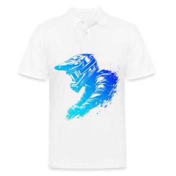 Cyclisme Cyclistes Femmes Cyclisme VTT - Polo Homme - blanc - Devant - Kai (181cm)