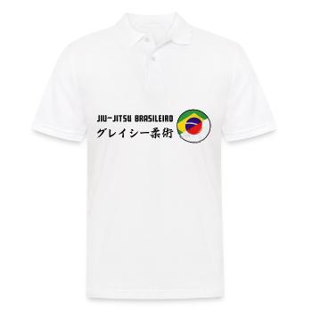 Jiu-Jitsu brésilien Brasileiro - Polo Homme - blanc - Devant - Kai (181cm)