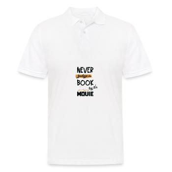 Rat de bibliothèque - Polo Homme - blanc - Devant - Kai (181cm)