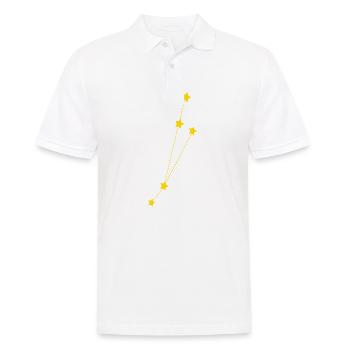 Zodiac Aries - Men's Polo Shirt - white - Front - Kai (181cm)