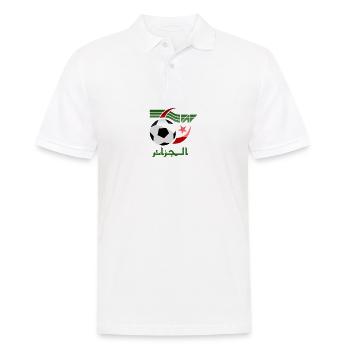 algeria fußball federation - Männer Poloshirt - Weiß - Vorne - Kai (181cm)