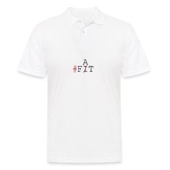 Fit & Fat - Polo Homme - blanc - Devant - Kai (181cm)