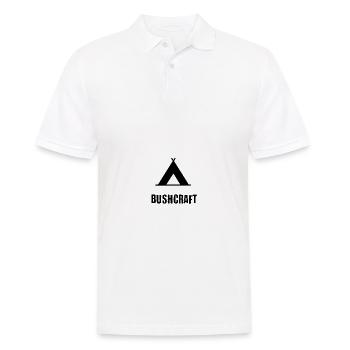 Bushcraft - Men's Polo Shirt - white - Front - Kai (181cm)