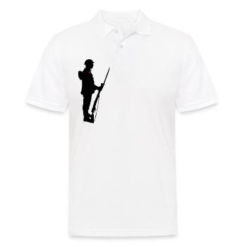 Remembrance Day Soldier WW1 - Men's Polo Shirt - white - Front - Kai (181cm)