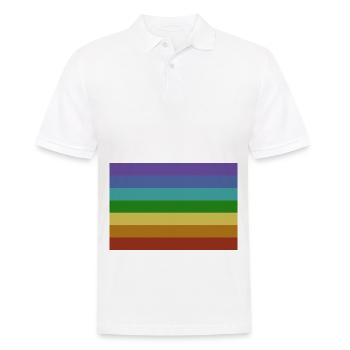 Pace flag - Men's Polo Shirt - white - Front - Kai (181cm)