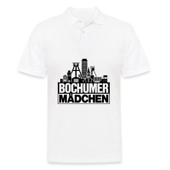 Bochum Girl Black Bochum Cadeau - Polo Homme - blanc - Devant - Kai (181cm)