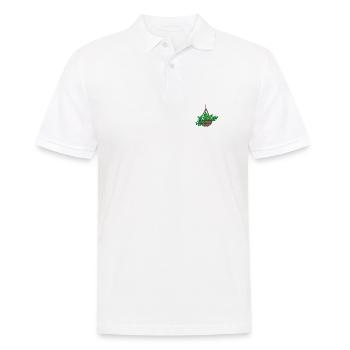 Indoor plant - Men's Polo Shirt - white - Front - Kai (181cm)