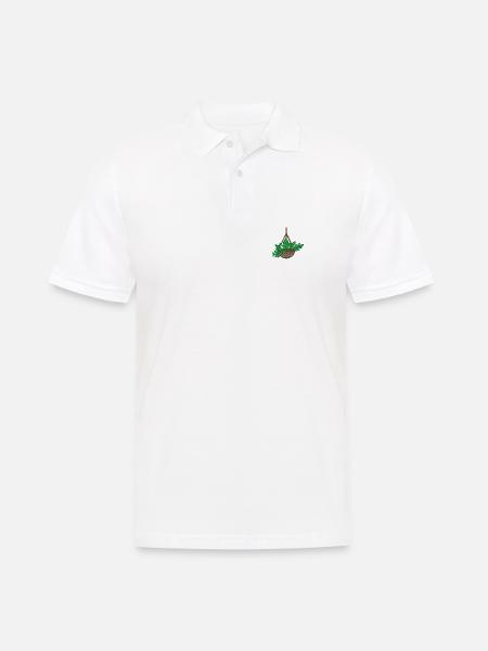 Plante d’intérieur - Polo Homme - blanc