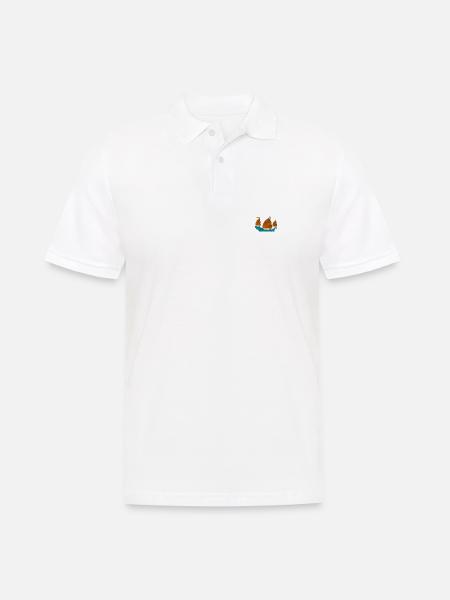 Voilier - Polo Homme - blanc