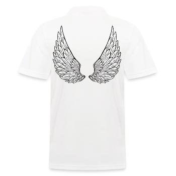 ailes d'anges - Polo Homme - blanc - Dos - Kai (181cm)