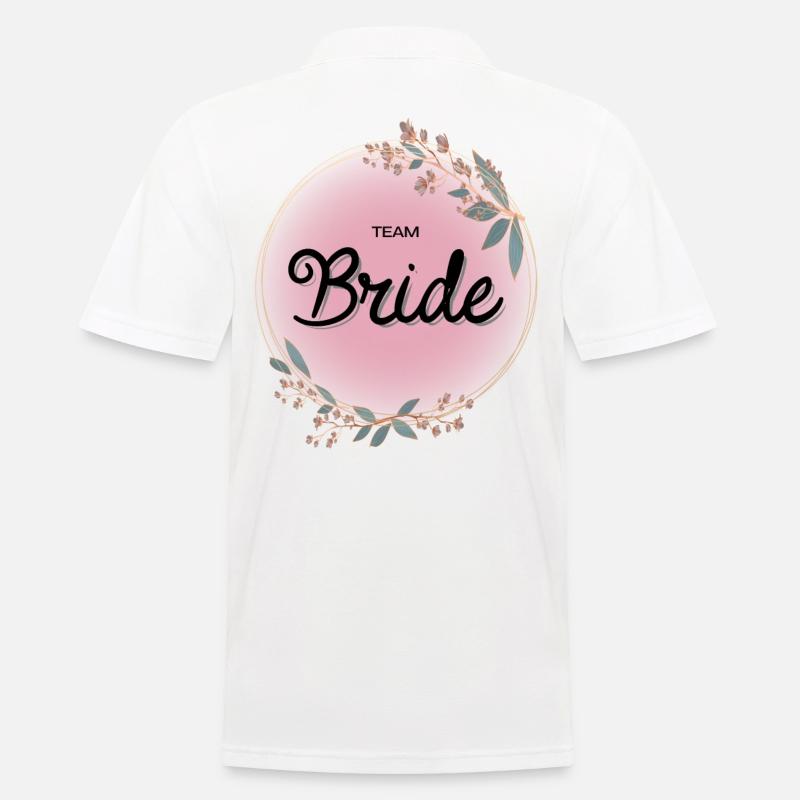 Équipe Bride4 - Polo Homme - blanc