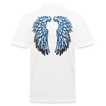 Je suis un ange - Polo Homme - blanc - Dos - Kai (181cm)