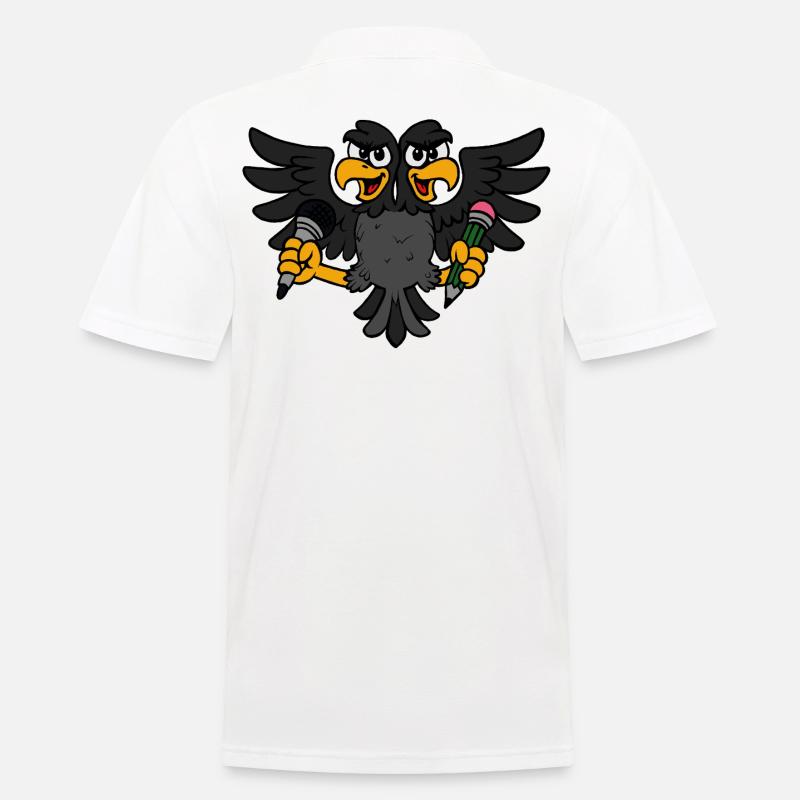 Creative Eagle - Men's Polo Shirt - white