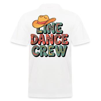 Troupe de danse country - Polo Homme - blanc - Dos - Kai (181cm)