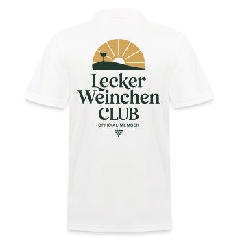 Wine Delicious Wine Club Amateurs de vin Vin rouge - Polo Homme - blanc - Dos - Kai (181cm)