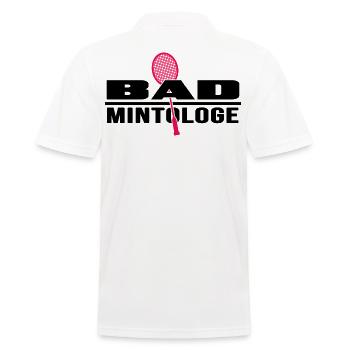 Volant de badminton Crossminton Speedminton - Polo Homme - blanc - Dos - Kai (181cm)