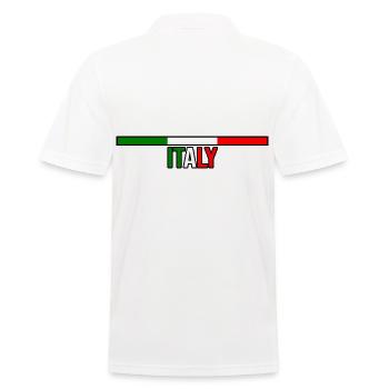Italie Italien Italien Italie - Polo Homme - blanc - Dos - Kai (181cm)