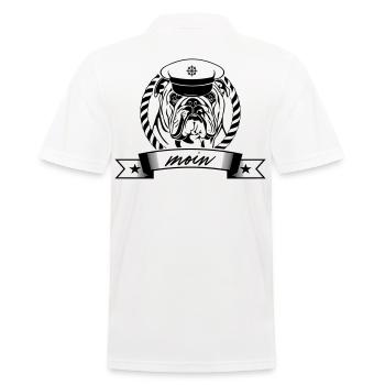 ANGLAIS BULLDOG MOINESTER - Polo Homme - blanc - Dos - Kai (181cm)