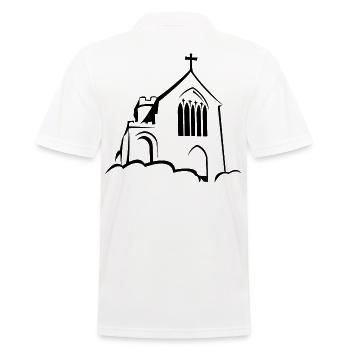 Église - Polo Homme - blanc - Dos - Kai (181cm)