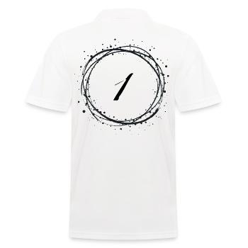1 - Polo Homme - blanc - Dos - Kai (181cm)