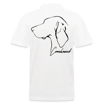 COONHOUND Profil Chiens Chien Wilsigns - Polo Homme - blanc - Dos - Kai (181cm)