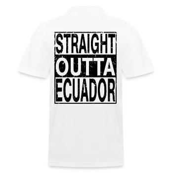 Equateur Tout droit sorti de l’Equateur - Polo Homme - blanc - Dos - Kai (181cm)