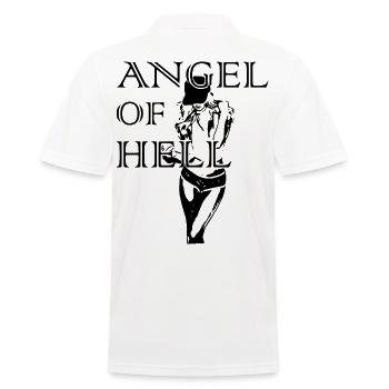 2reborn Angel of Hell Skate Girl Sport 2 - Männer Poloshirt - Weiß - Hinten - Kai (181cm)