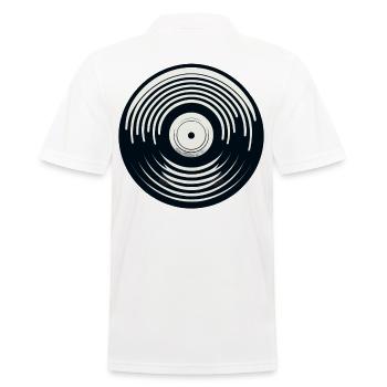 Disque vinyle - Polo Homme - blanc - Dos - Kai (181cm)