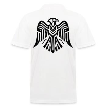Faucon zodiaque amérindien - Polo Homme - blanc - Dos - Kai (181cm)