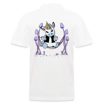 Licornes Licorne Hamac - Polo Homme - blanc - Dos - Kai (181cm)