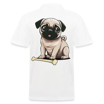 Os Chien Chiens Animaux de compagnie Animaux de compagnie Enfants - Polo Homme - blanc - Dos - Kai (181cm)