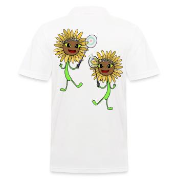 Tournesols Tennis Joueurs de tennis Sports Enfants - Polo Homme - blanc - Dos - Kai (181cm)